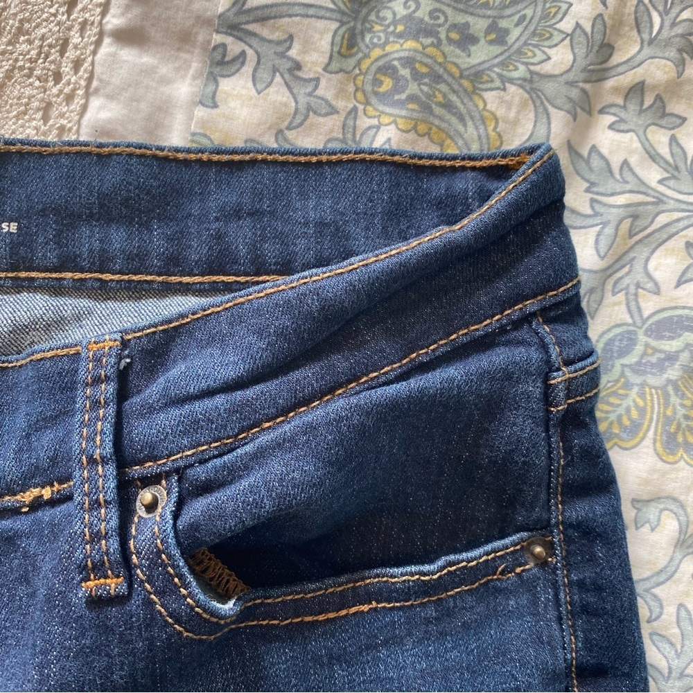 Old Navy Size 8 Dark Wash Mid-Rise Skinny Jeans Bundle - Picture 12 of 16